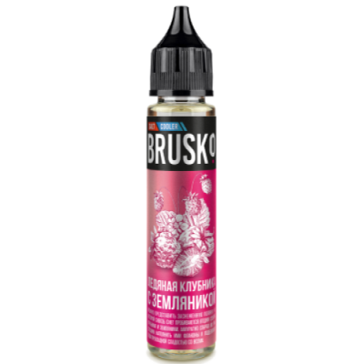 Жидкость Brusko SALT Ледяная клубника с земляникой 30мл 20мг