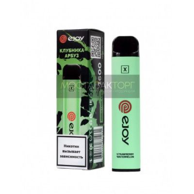 Электронная сигарета Ejoy X Клубника Арбуз на 1600 затяжек
