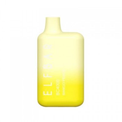 Электронная сигарета Эльф Бар 4000 затяжек Манго Персик (Elf Bar BC 4000 Mango Peach)