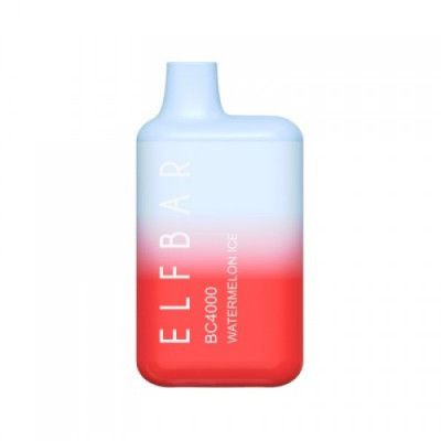 Электронная сигарета Эльф Бар 4000 затяжек Арбуз Лёд (Elf Bar BC 4000 Watermelon Ice)